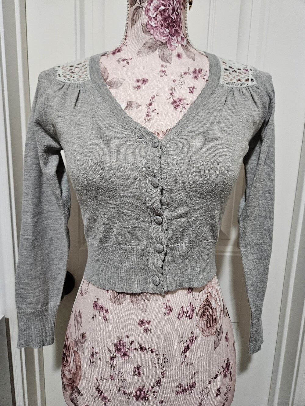 Mini Crochet Cardigan